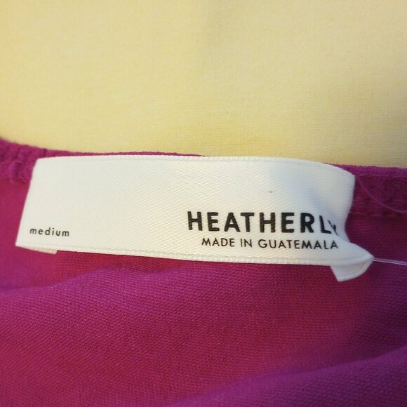 Heatherly Pink Fuchsia Strappy Bodyshirt - Picture 3 of 11